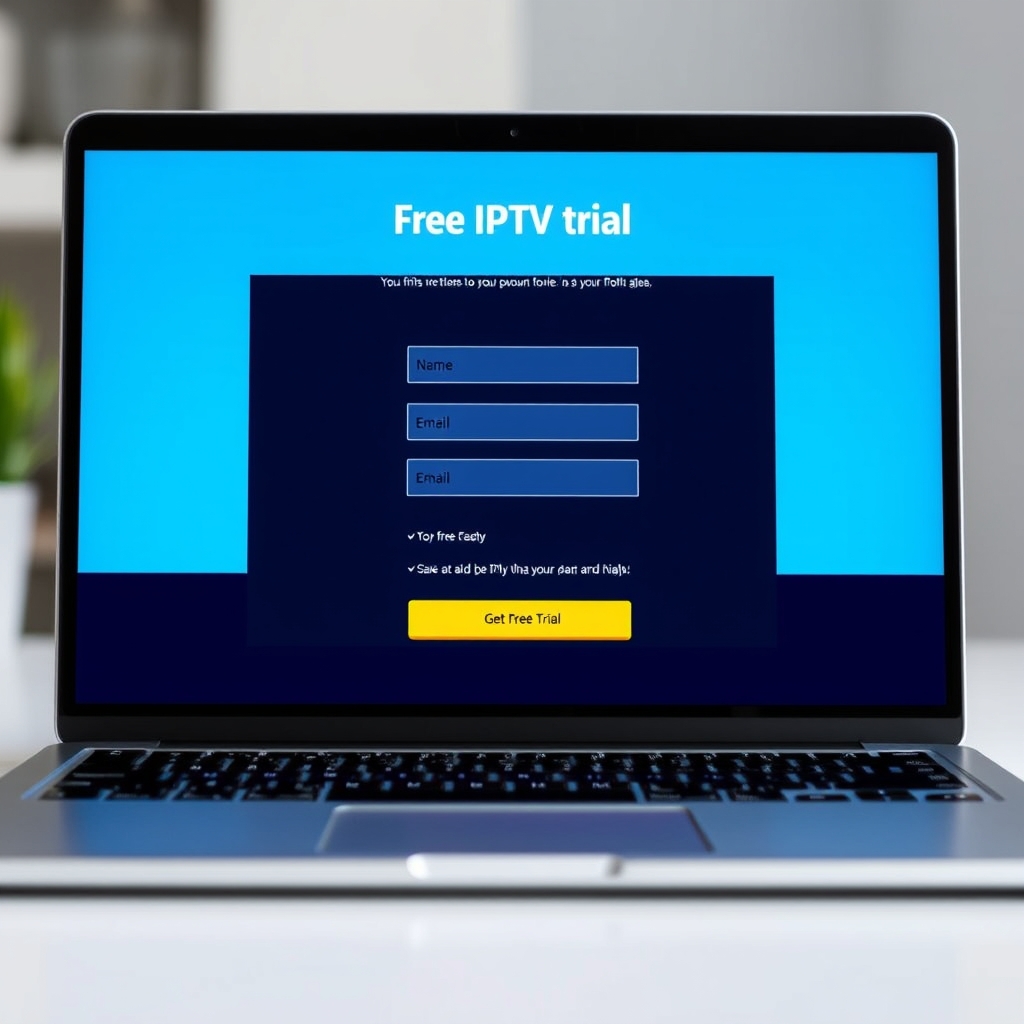 How to get a 24 hour IPTV trial link online form