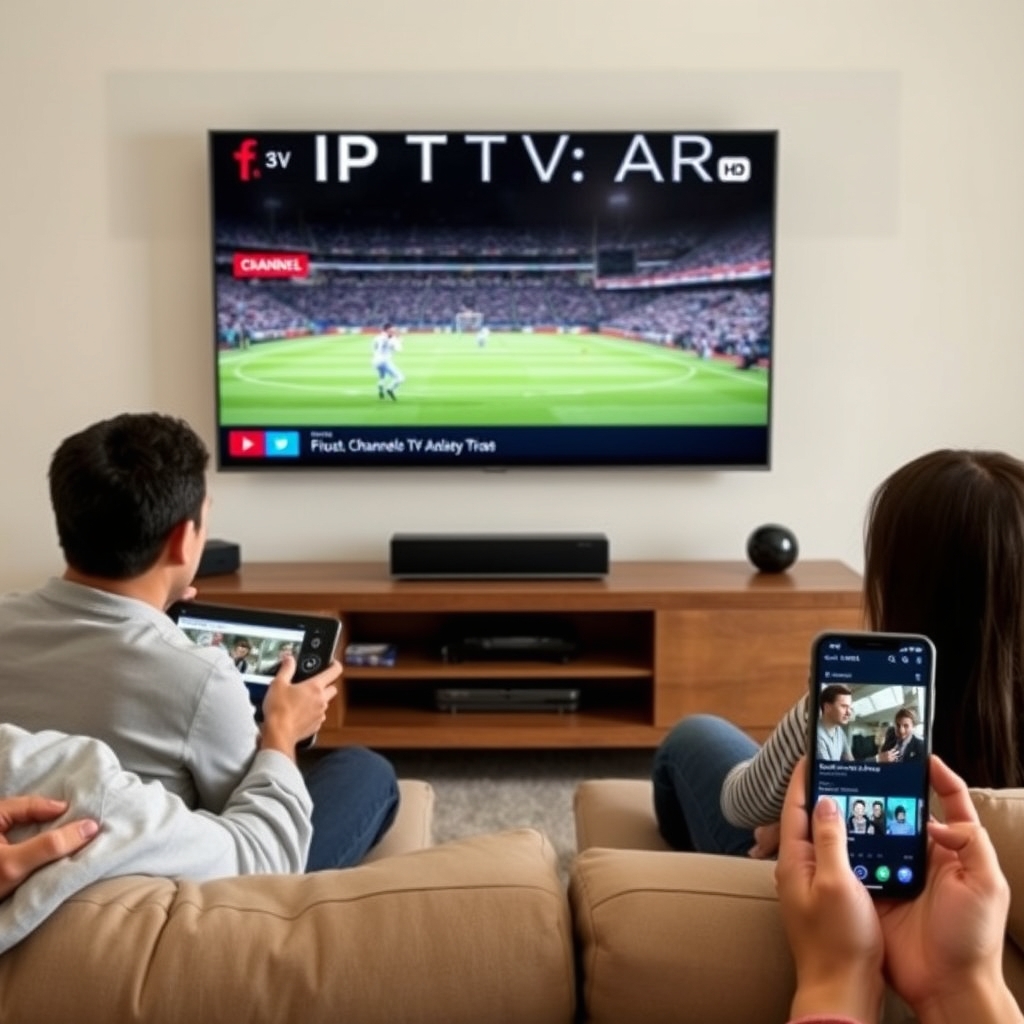 Testing a 24 hour IPTV trial link on multiple devices