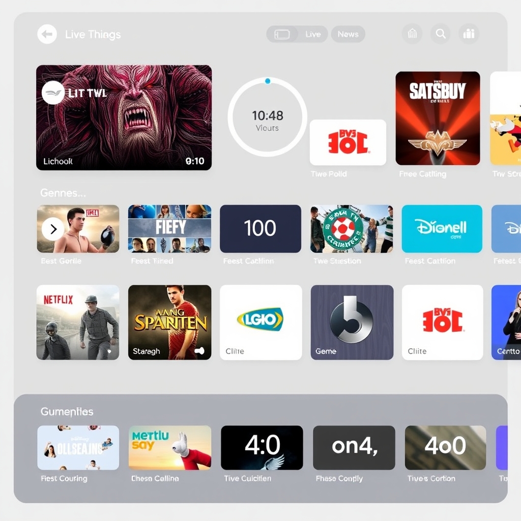 Instant IPTV trial dashboard with 48-hour access to channels
