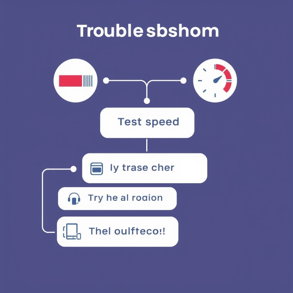 IPTV buffering troubleshooting flowchart for best streaming speed