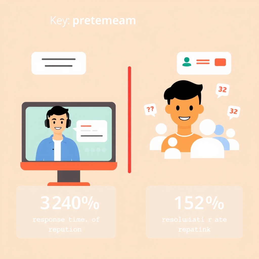 Key metrics for customer support comparison for IPTV providers