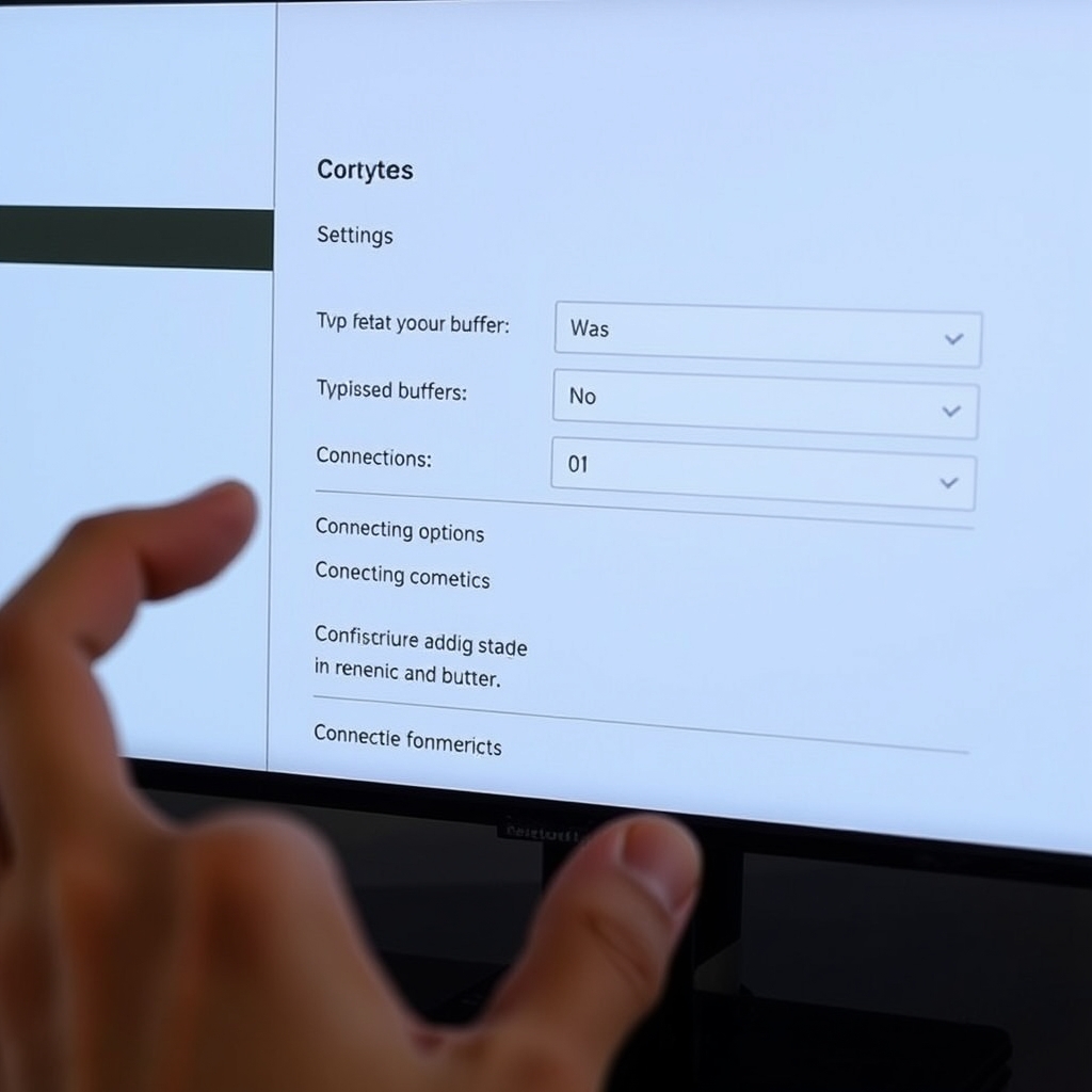 Fixing IPTV connection errors through app settings configuration on Android device