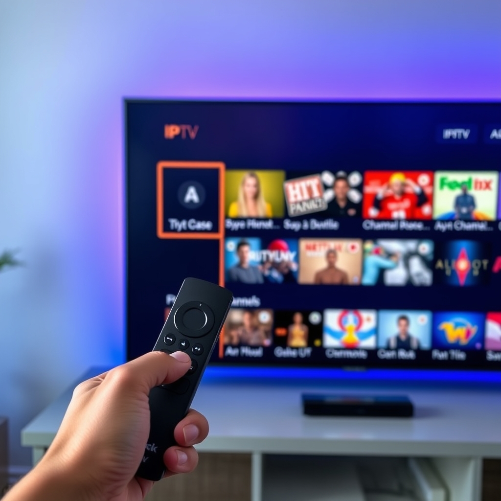 Installing IPTV on Amazon Firestick for live TV streaming