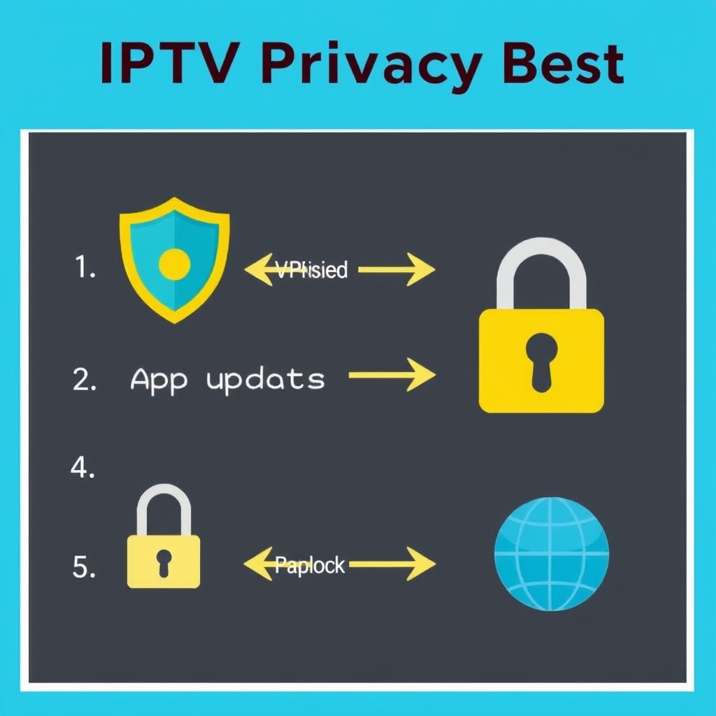 Checklist of best privacy practices for using VPN with IPTV
