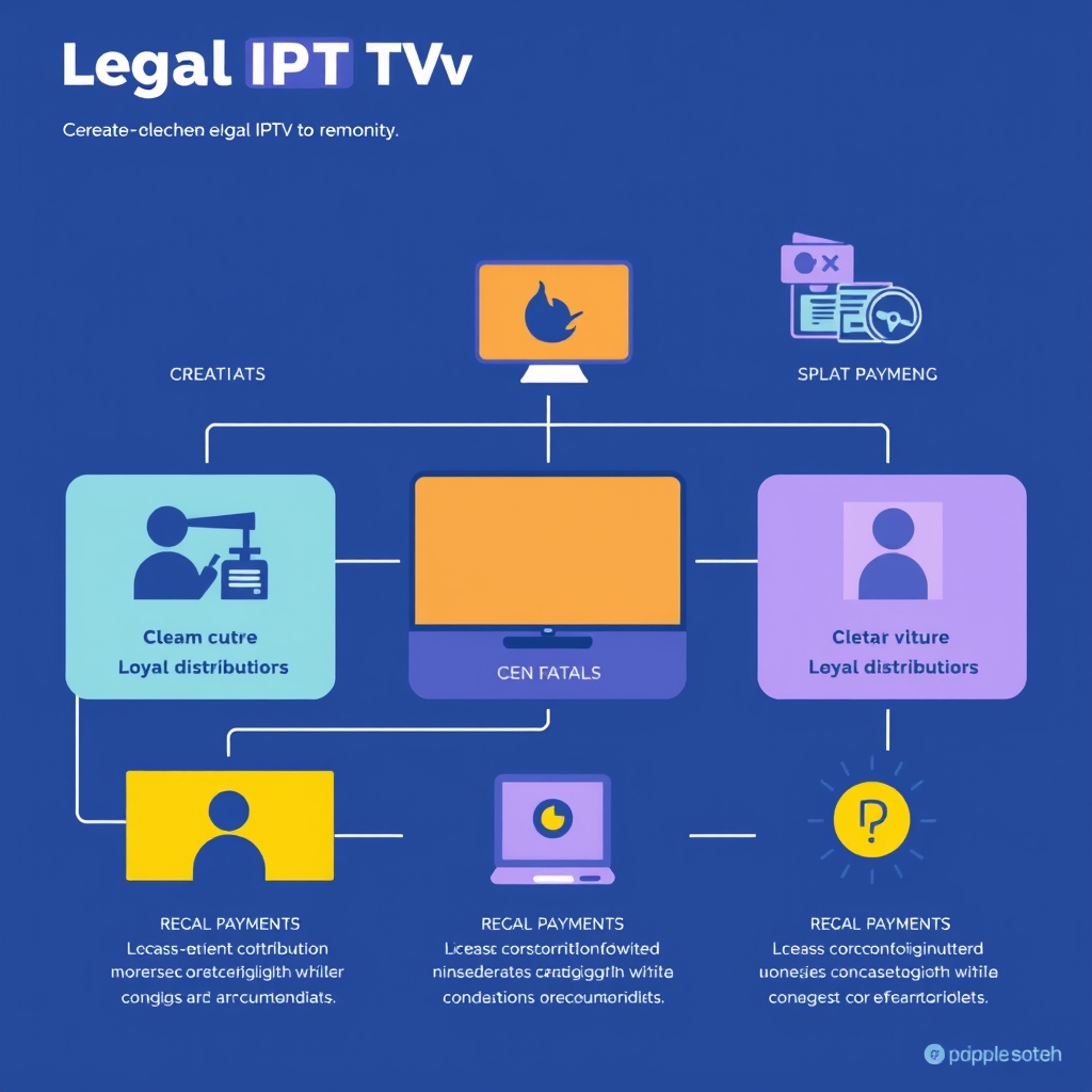 How legal IPTV distribution works with proper licensing