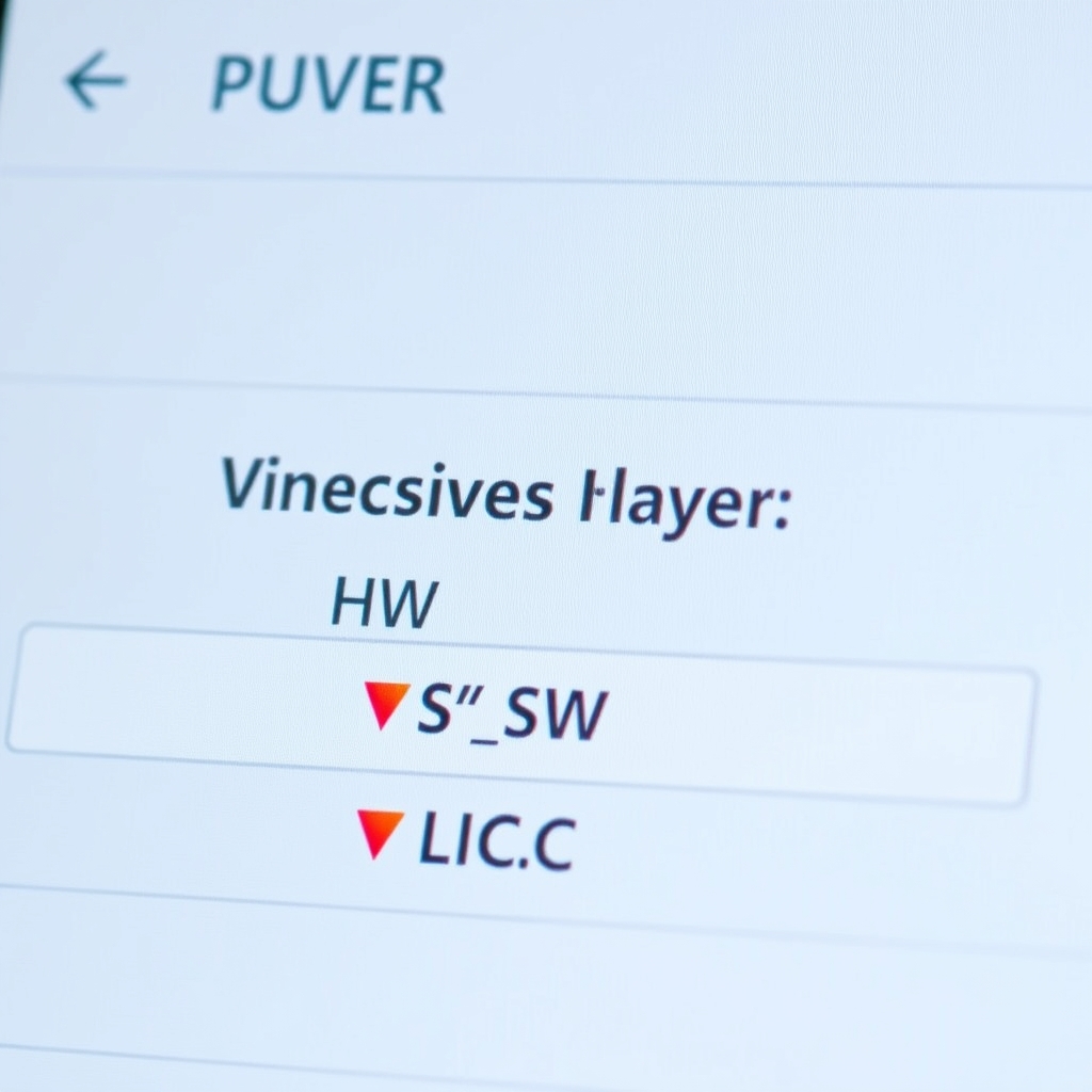 IPTV app settings for changing video player to fix buffering